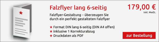 Falzflyer Angebot